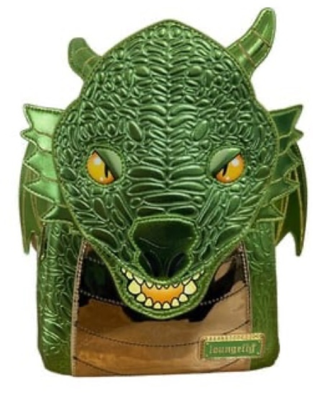 Loungefly Green Dragon Mini Backpack (Books-A-Million Exclusive)